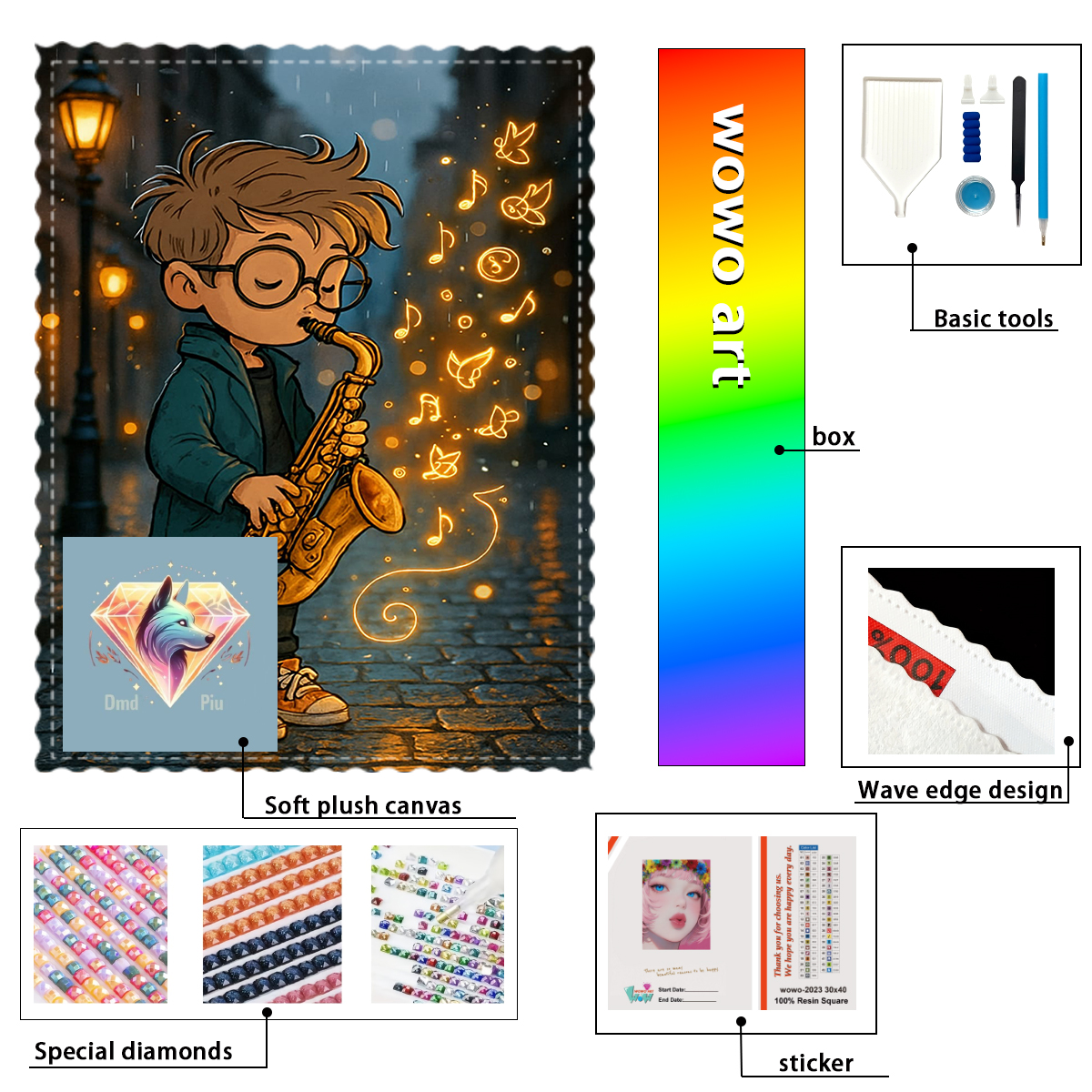 Resin Art To Buy - 【Piu Diamond Art】El poder de la
