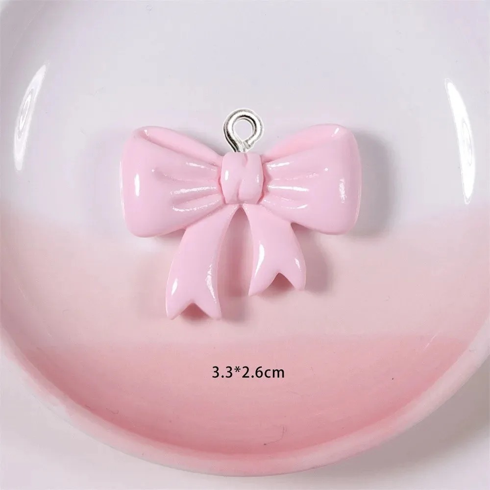 Resin Art Box - 10 Pieces Candy Color Bow Resin