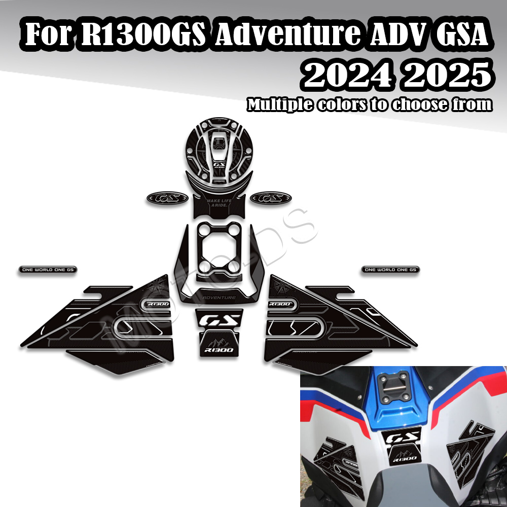 Resin Art Sticker - R1300GS Motorcycle 3D Epoxy Resin Protection