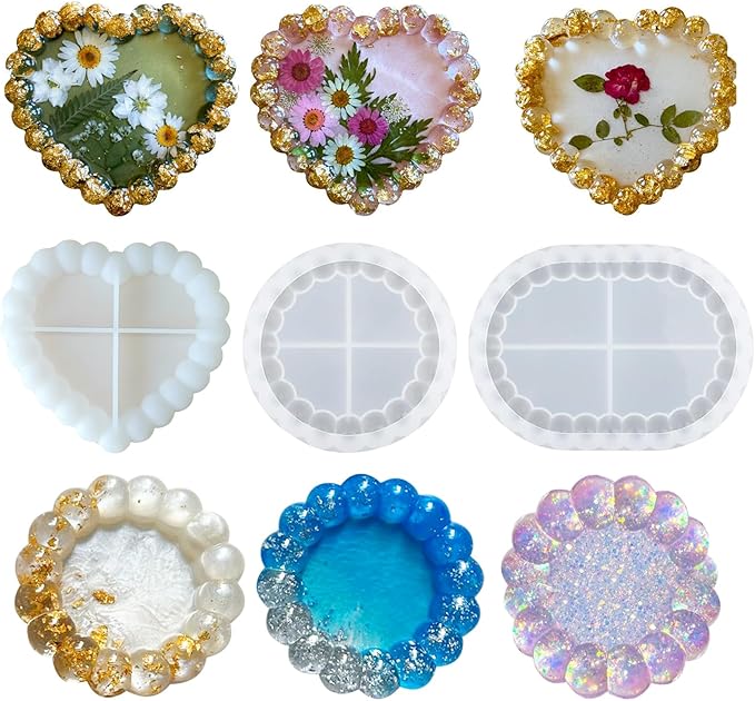 Resin Art Tray - Bubble Resin Tray Silicone Molds DIY