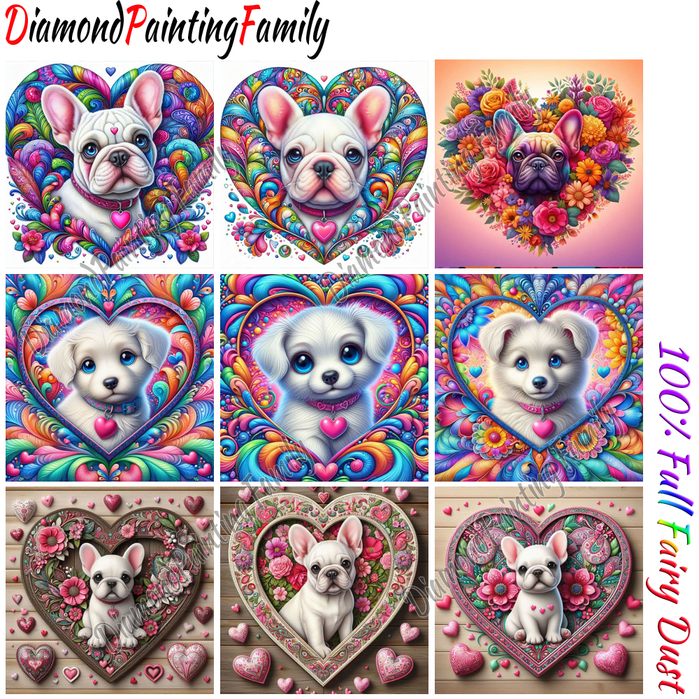 Resin Art Kits - Diamond Painting Family Full Fairy Dust