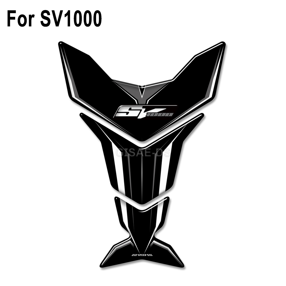 Resin Art Sticker - SV1000 Motorcycle Tank Pad Fuel Protector