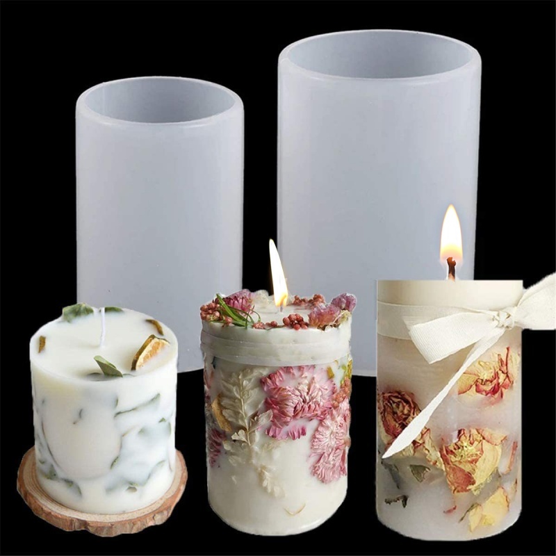 Resin Art Clay - Cylindrical Silicone Mold DIY Epoxy Resin