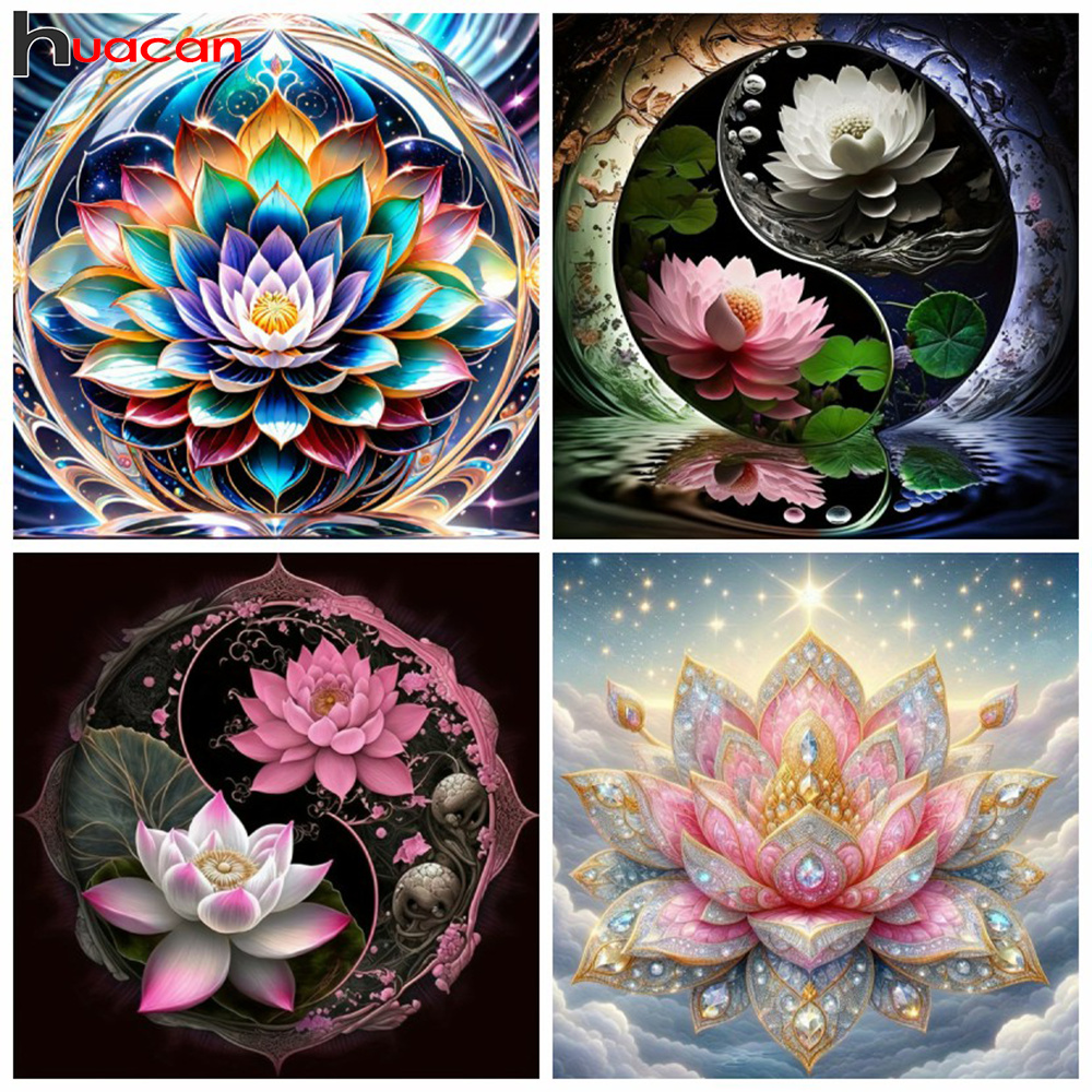 Resin Art Rose - Huacan 5d Diamond Painting Flower Rose
