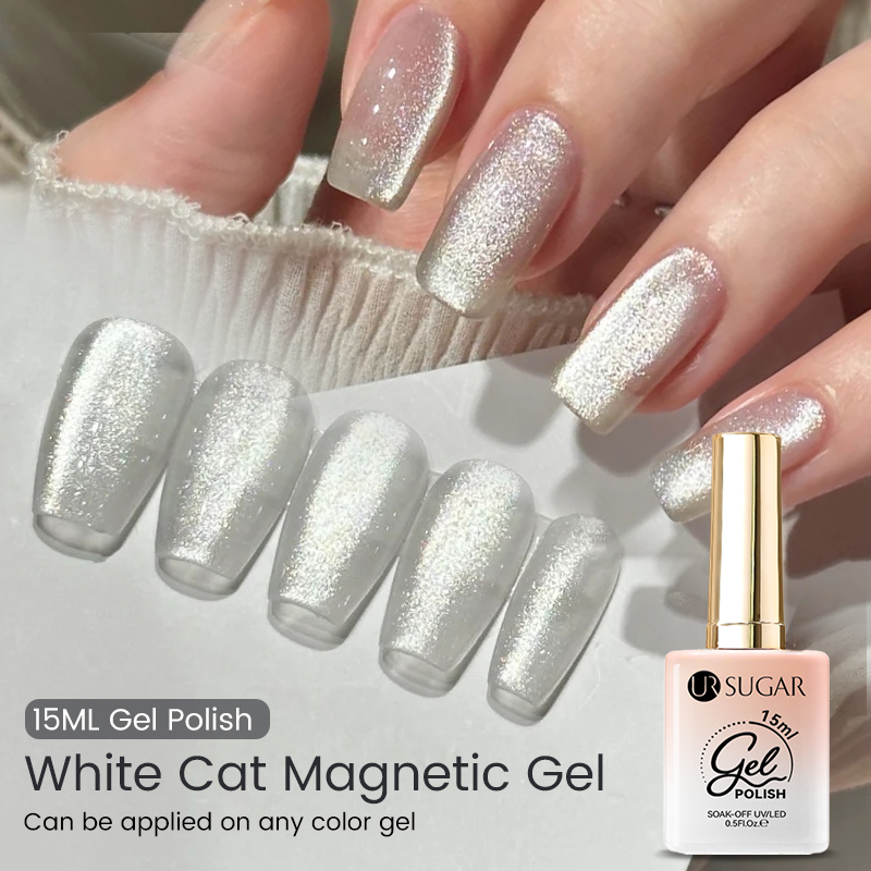 Resin Art Uv Light - UR SUGAR 15ml White Cat Magnetic