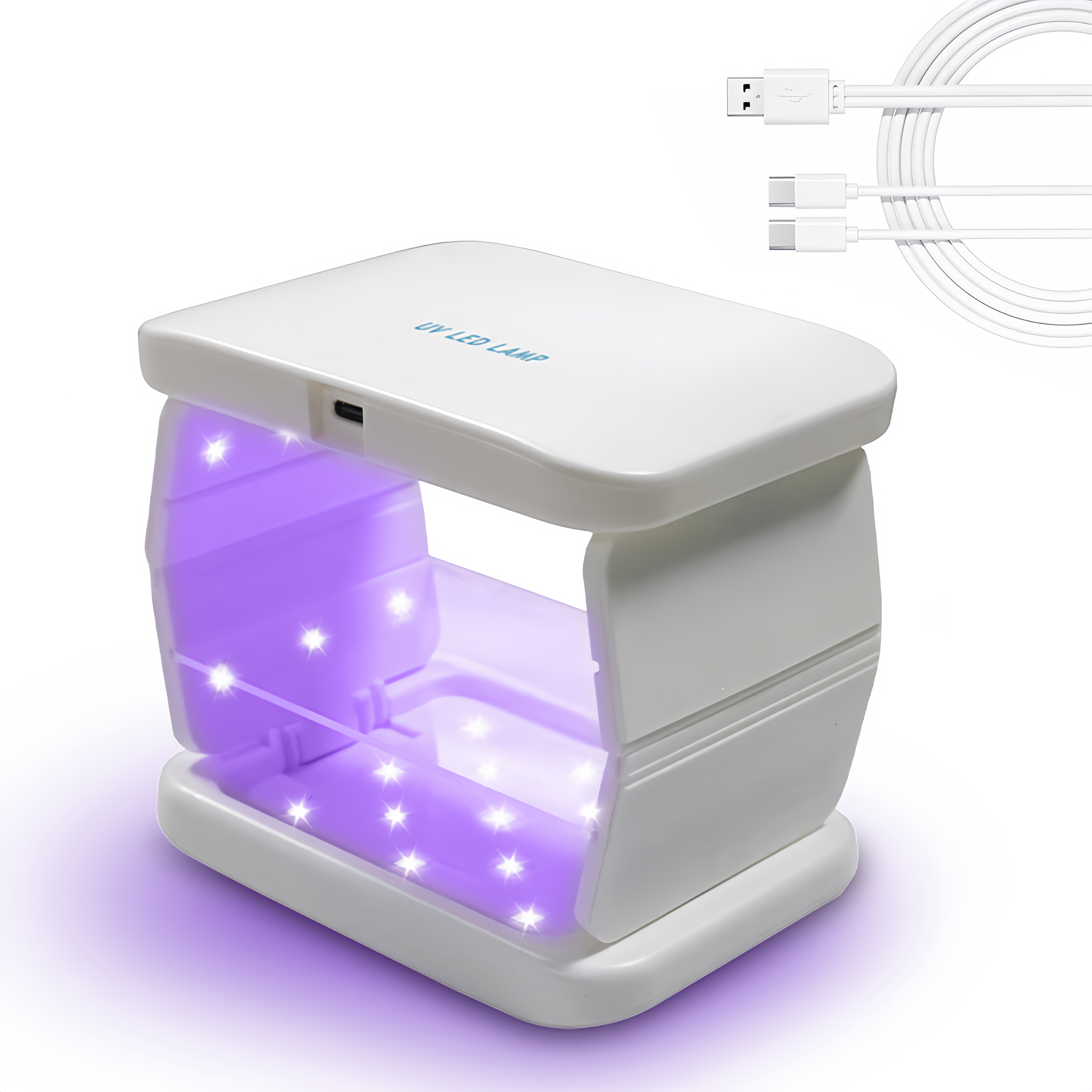 Resin Art Uv Light - 48W Dual-Sided UV Lamp Foldable Resin