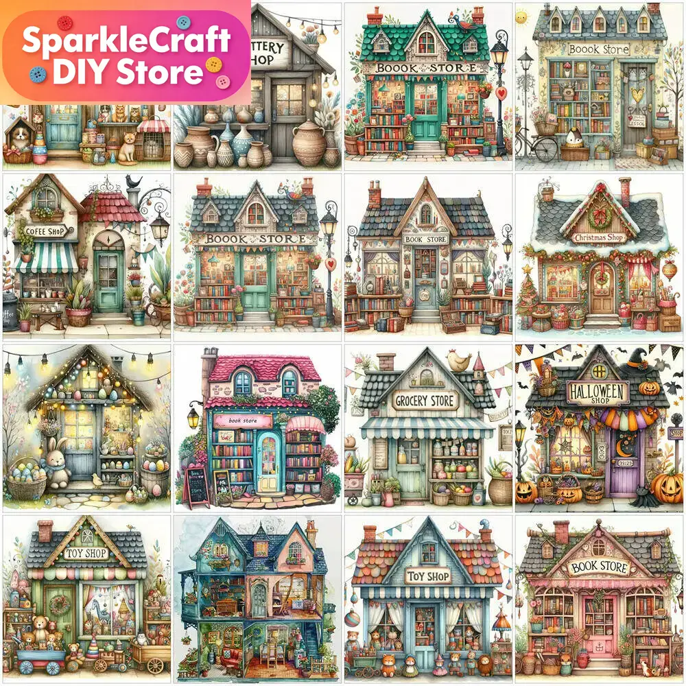 Resin Art Wall - 1pc frameless 5D Diamond Painting Store