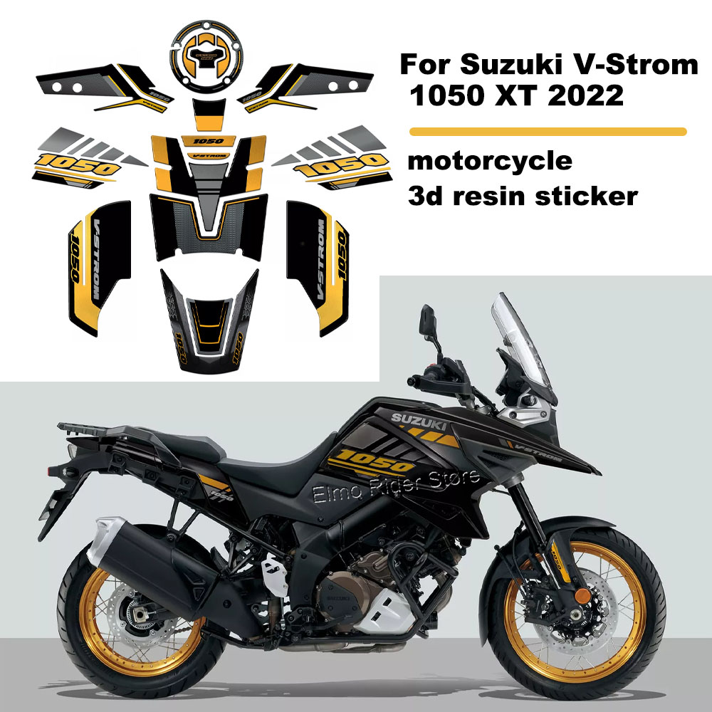 Resin Art Sticker - For Suzuki V-Strom 1050 XT 2022