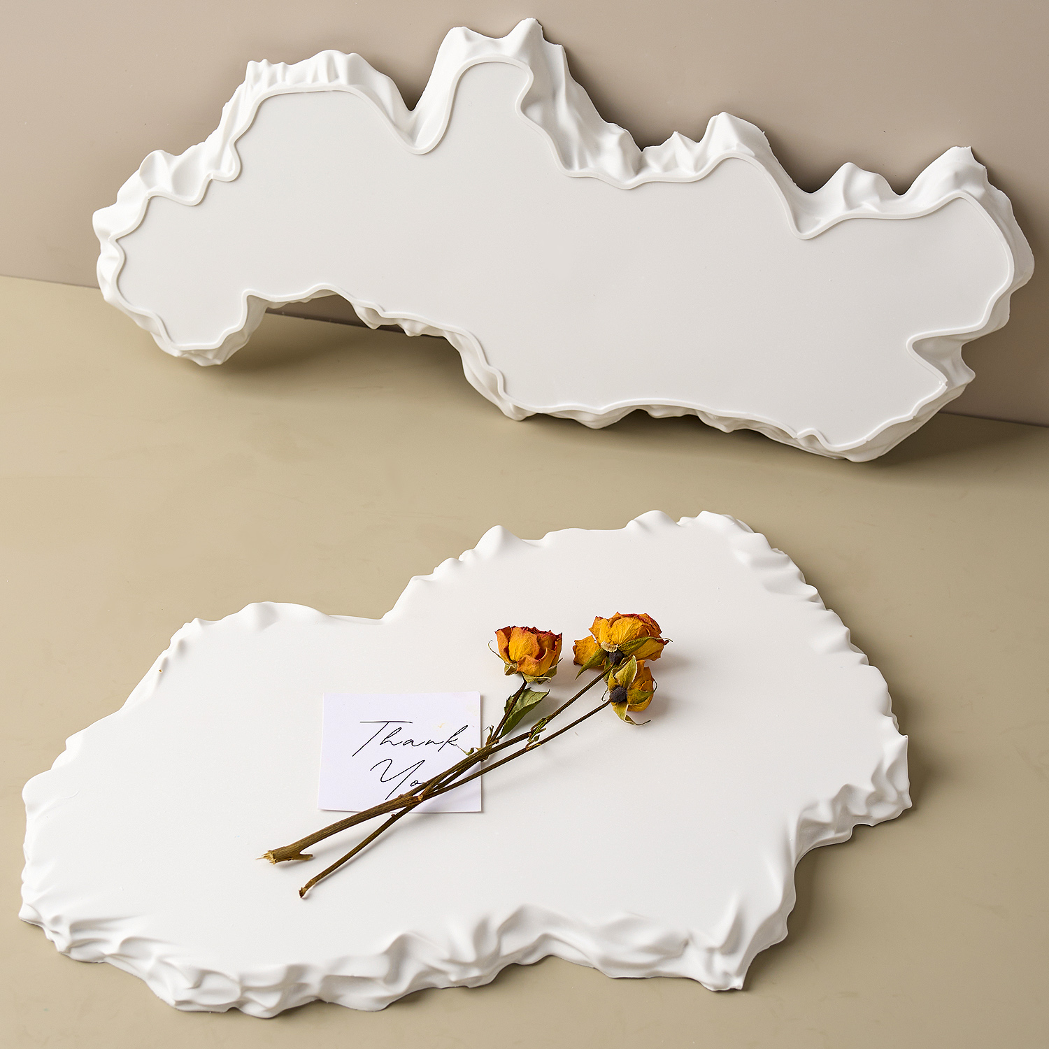 Resin Art Tray - Irregular Large Tray Silicone Mold DIY