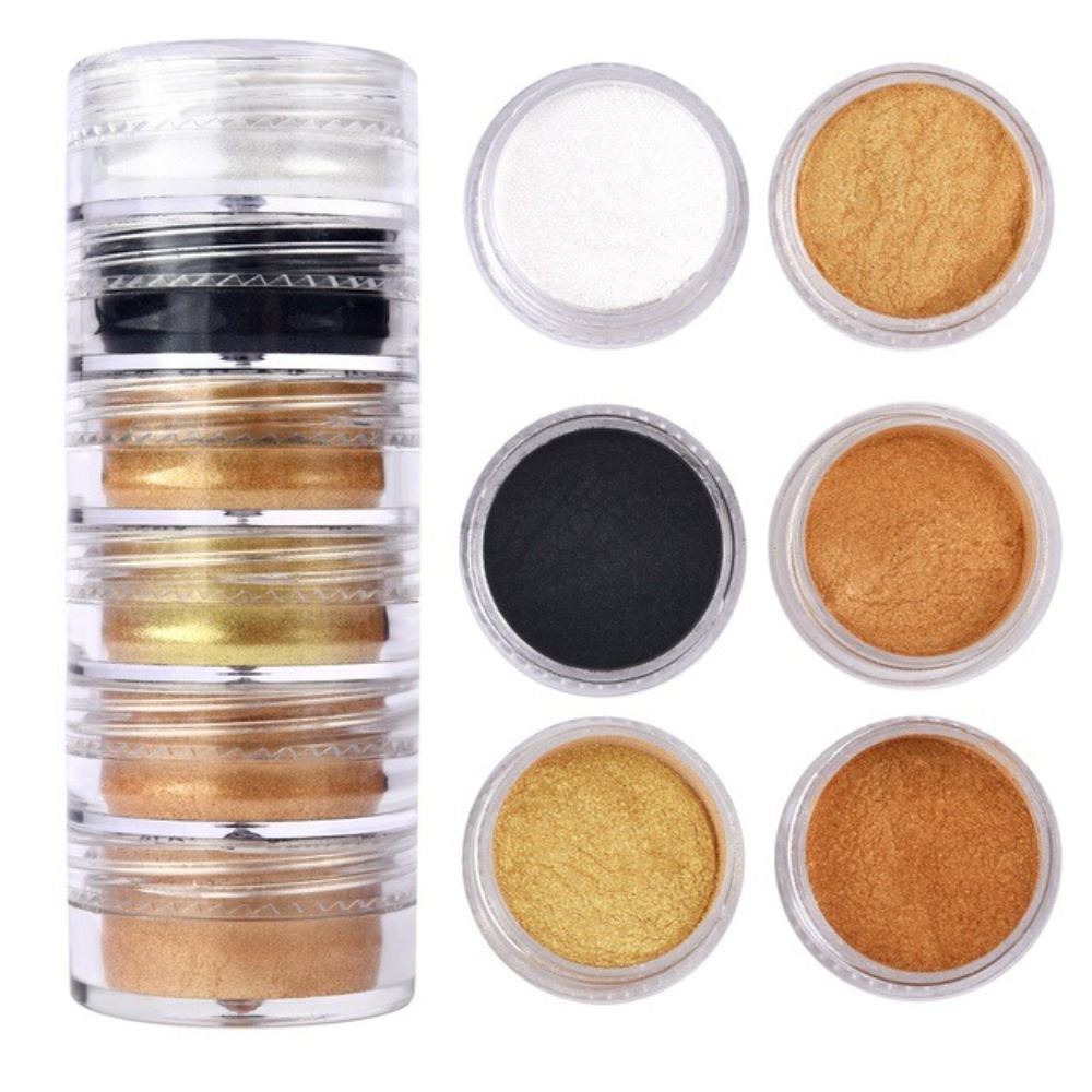 Pearl Powder Resin - 6 Colors/Set Glitter Mica Powder New