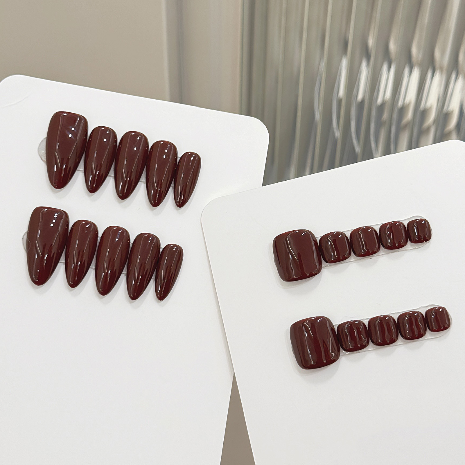 Resin Art Kits - 10pcs Handmade Solid Color Almond Press