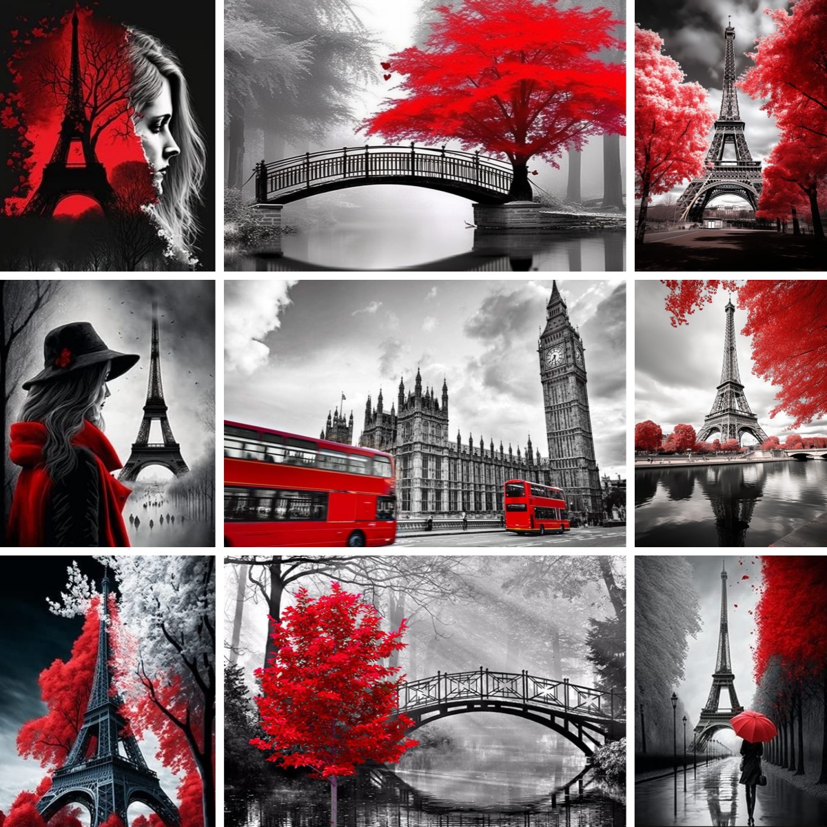 Resin Art Ideas With Pictures - Modern Diamond Painting By Numbers Landscape