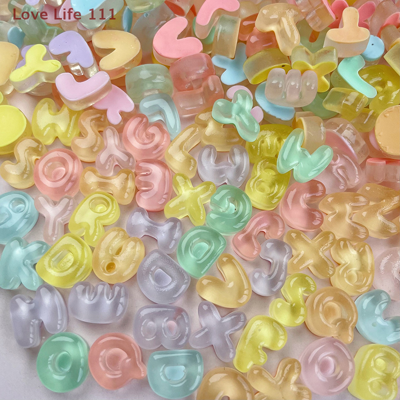Resin Art Phone Case - New20Pcs Mini Letters Mixed Resin Accessories