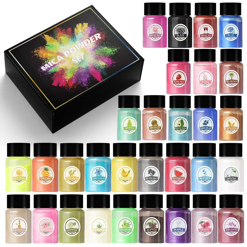 Pearl Powder Resin - 10ml Pearl Powder Epoxy Resin Pigment