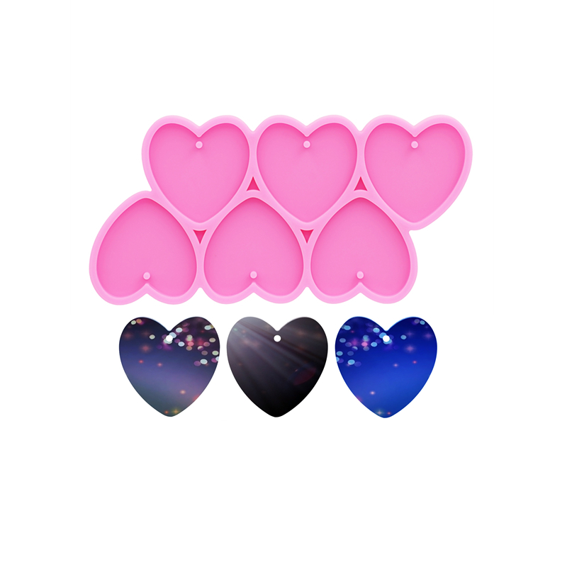 Resin Art Glitter - GJ-226 Shiny Heart Shape DIY Epoxy