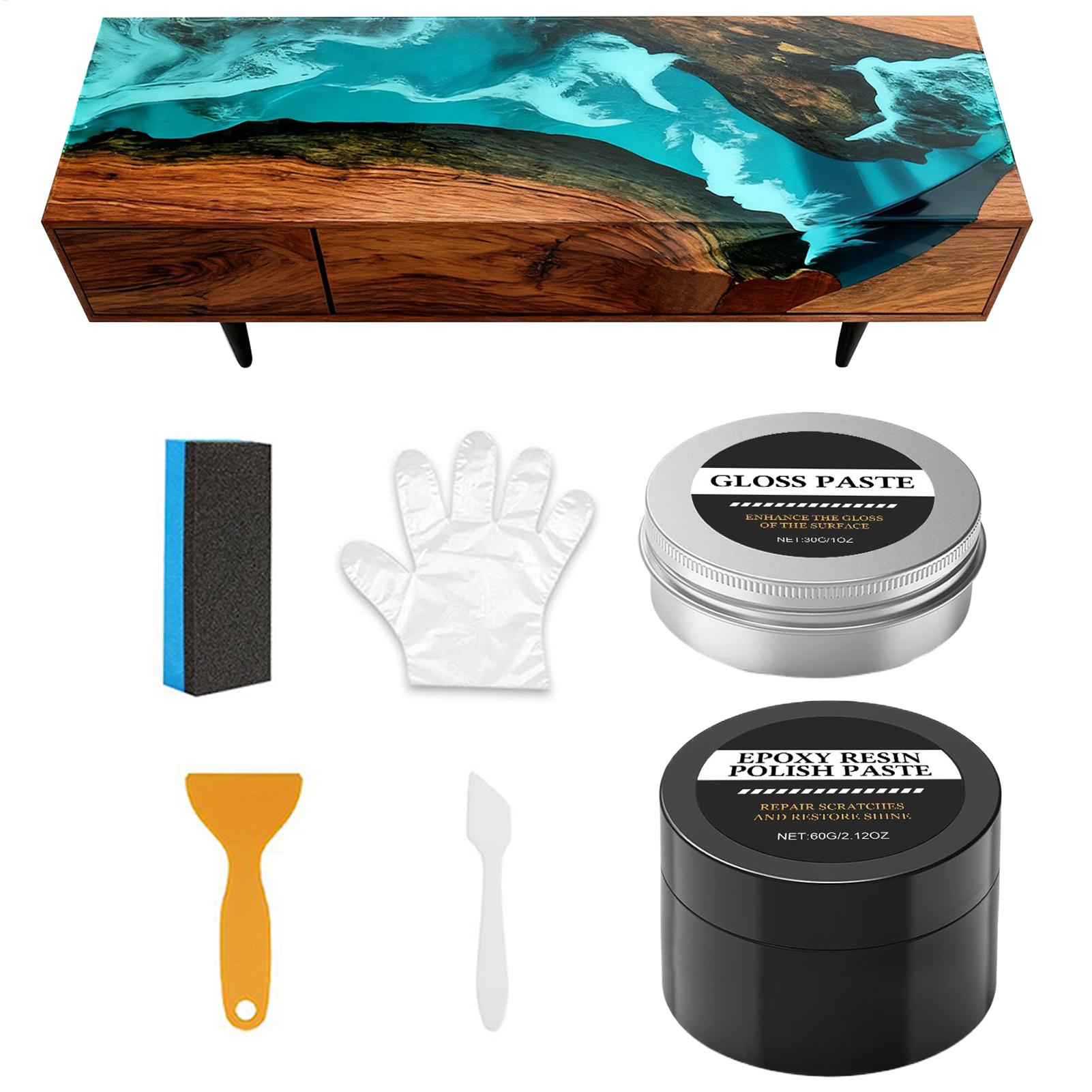 Resin Art Kits - Epoxy Resin Polishing Kit - Creamy