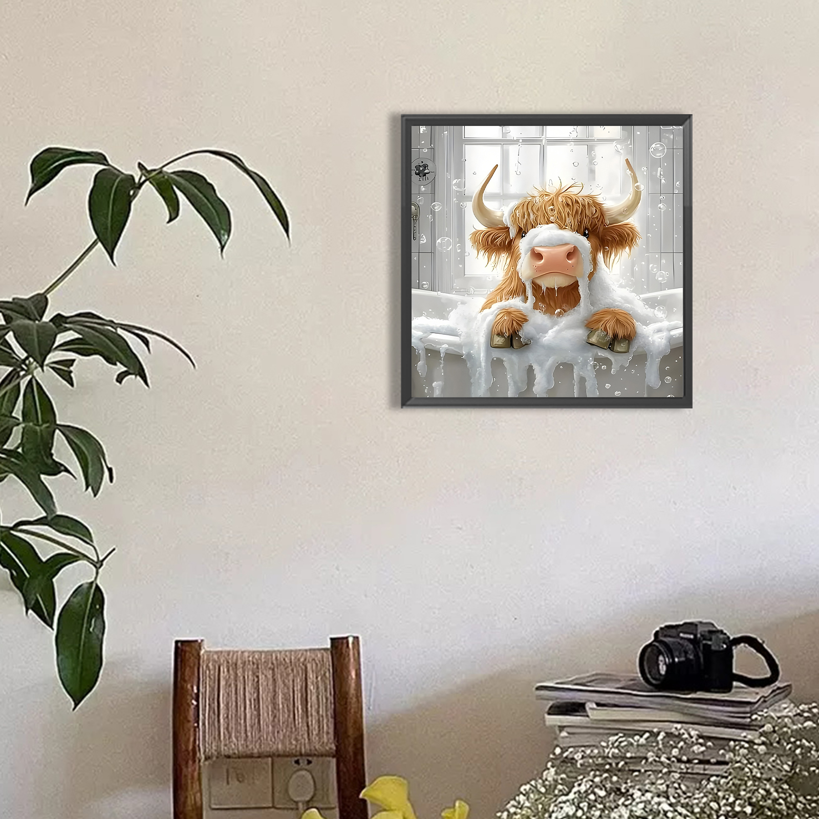 Resin Art Ideas With Pictures - Yak Full DIY 5D Round Drill