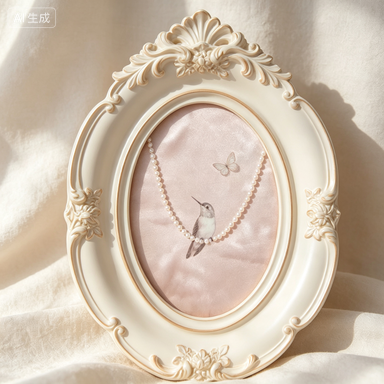Resin Art Frame - French Vintage Wall Photo Frame Art