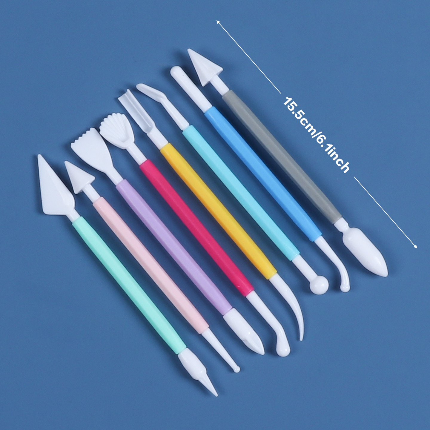 8 Pieces Handmade Pottery Tool - Resin Art Diy ulasan dan harga