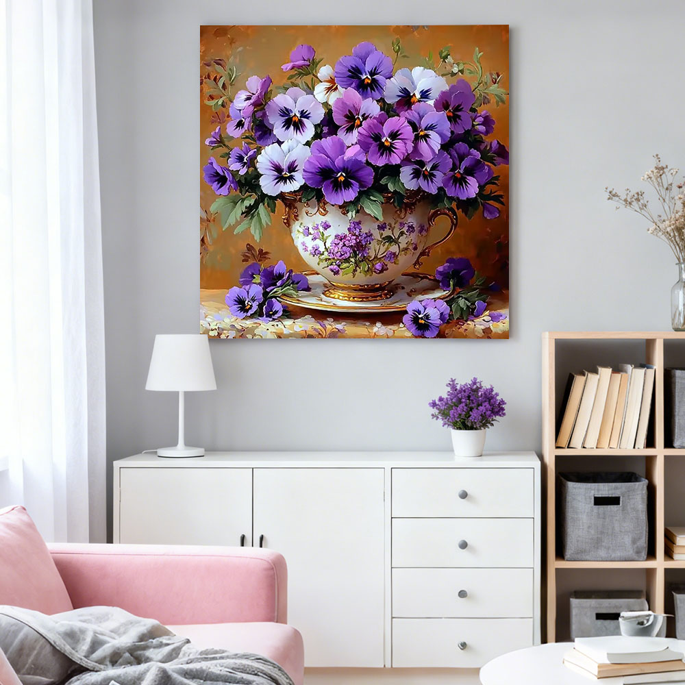 HUACAN 5D Diamond Mosaic Rose  - Resin Art Rose ulasan dan harga