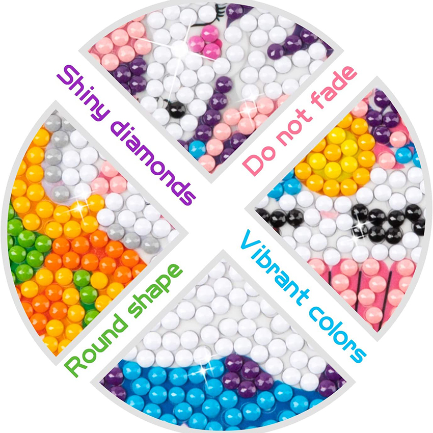 Diamond Painting Stickers 5D D - Resin Art Sticker ulasan dan harga