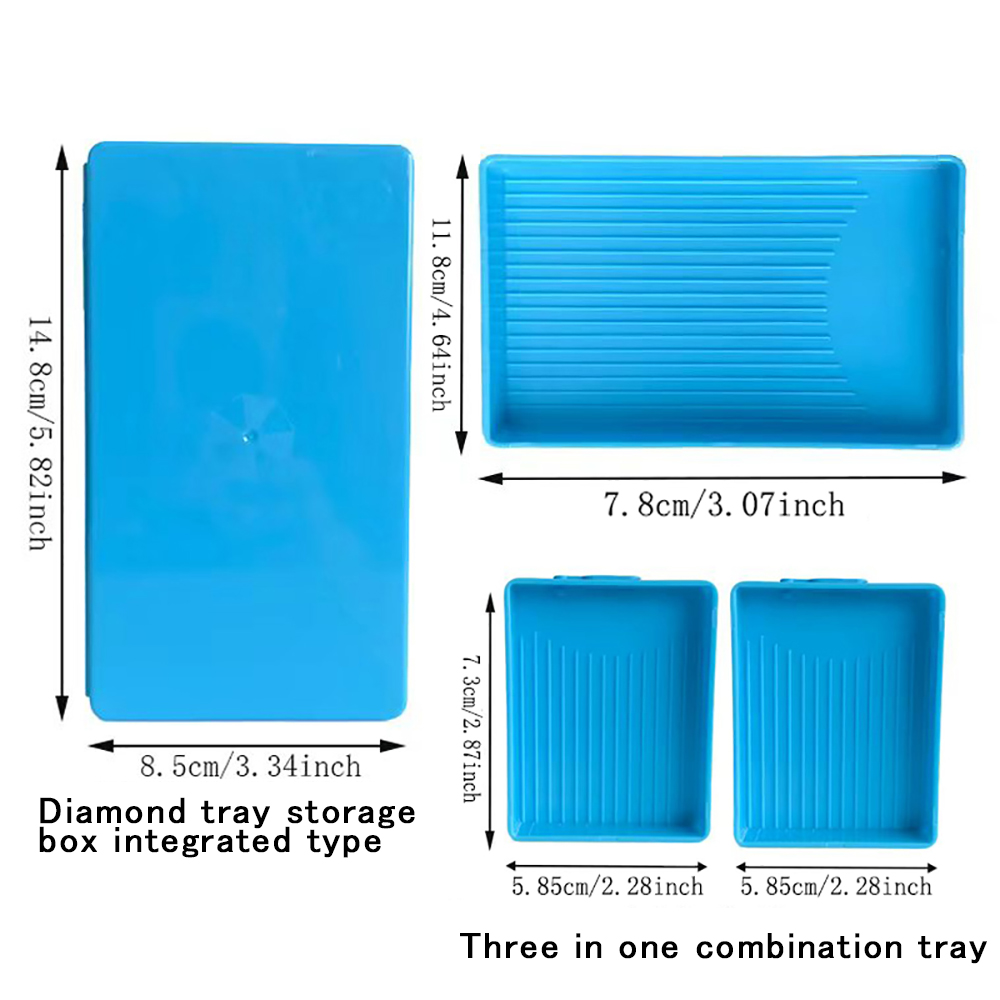 Diamond Painting Tray with Lid - Resin Art Tray ulasan dan harga