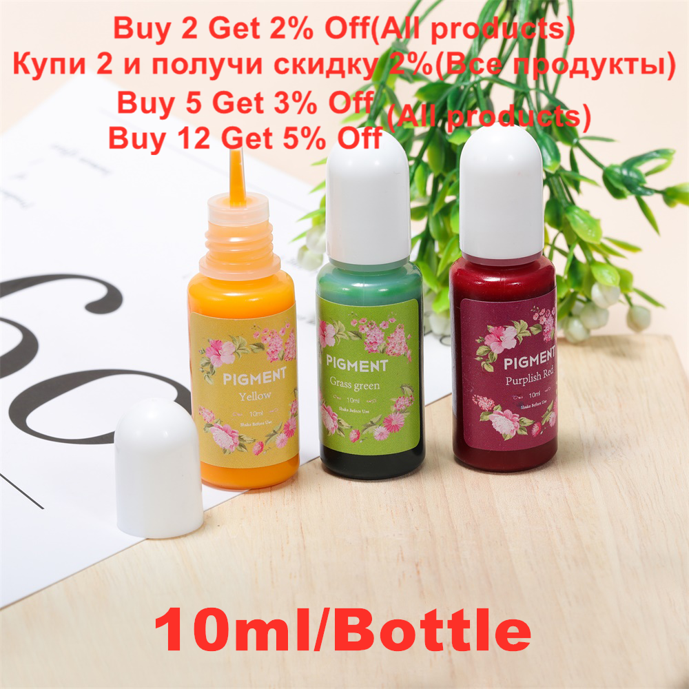 26 Colors 10ml Epoxy Resin Pig - Pearl Powder Resin ulasan dan harga