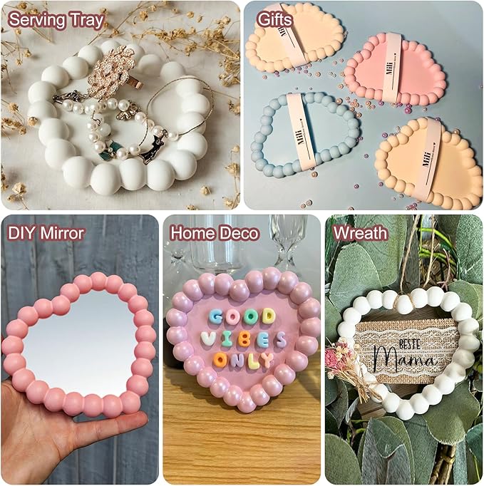 Bubble Resin Tray Silicone Mol - Resin Art Tray ulasan dan harga