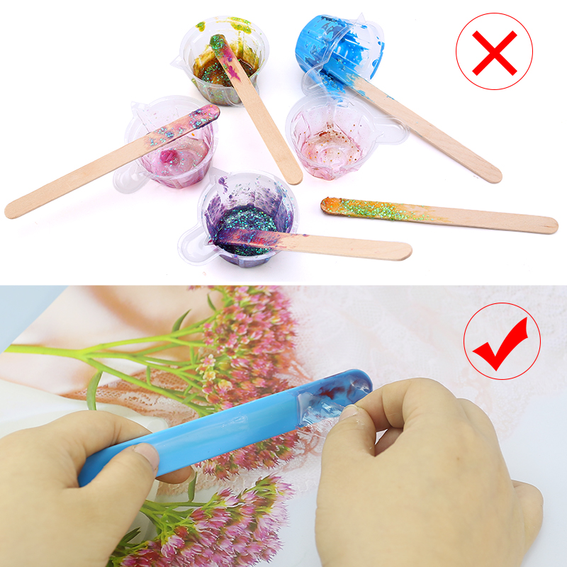 Silicone Stir Sticks Reusable  - Resin Art Glitter ulasan dan harga