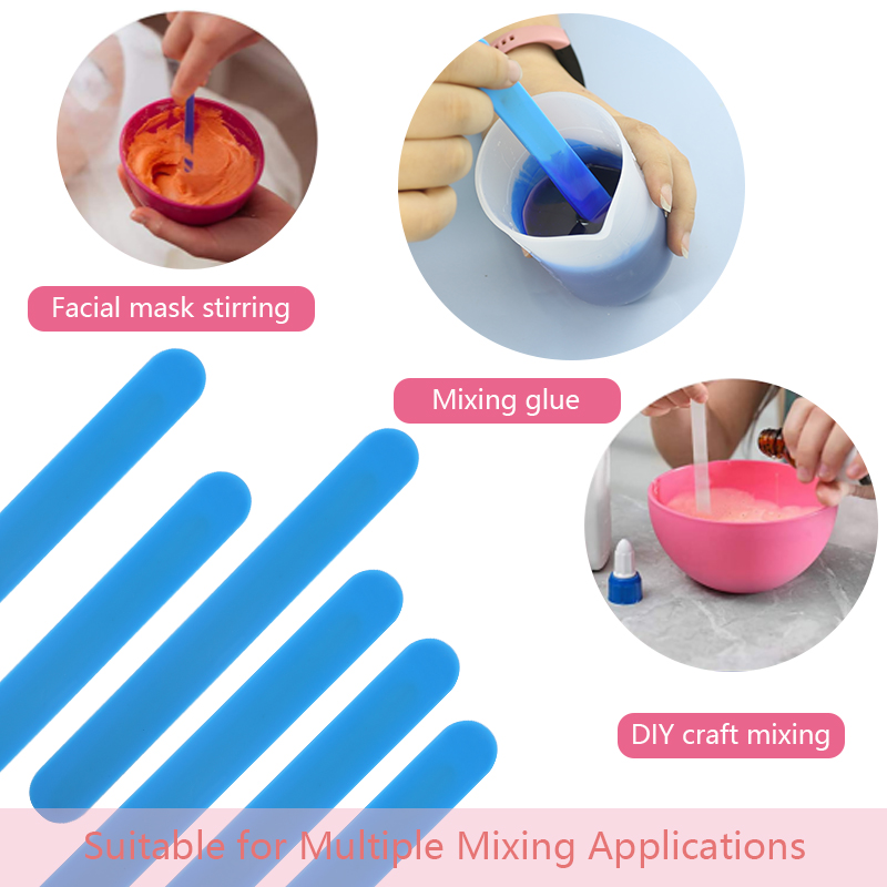 Silicone Stir Sticks Reusable  - Resin Art Glitter ulasan dan harga