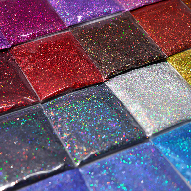 10g/Bag Holographic Fine Glitt - Resin Art Glitter ulasan dan harga