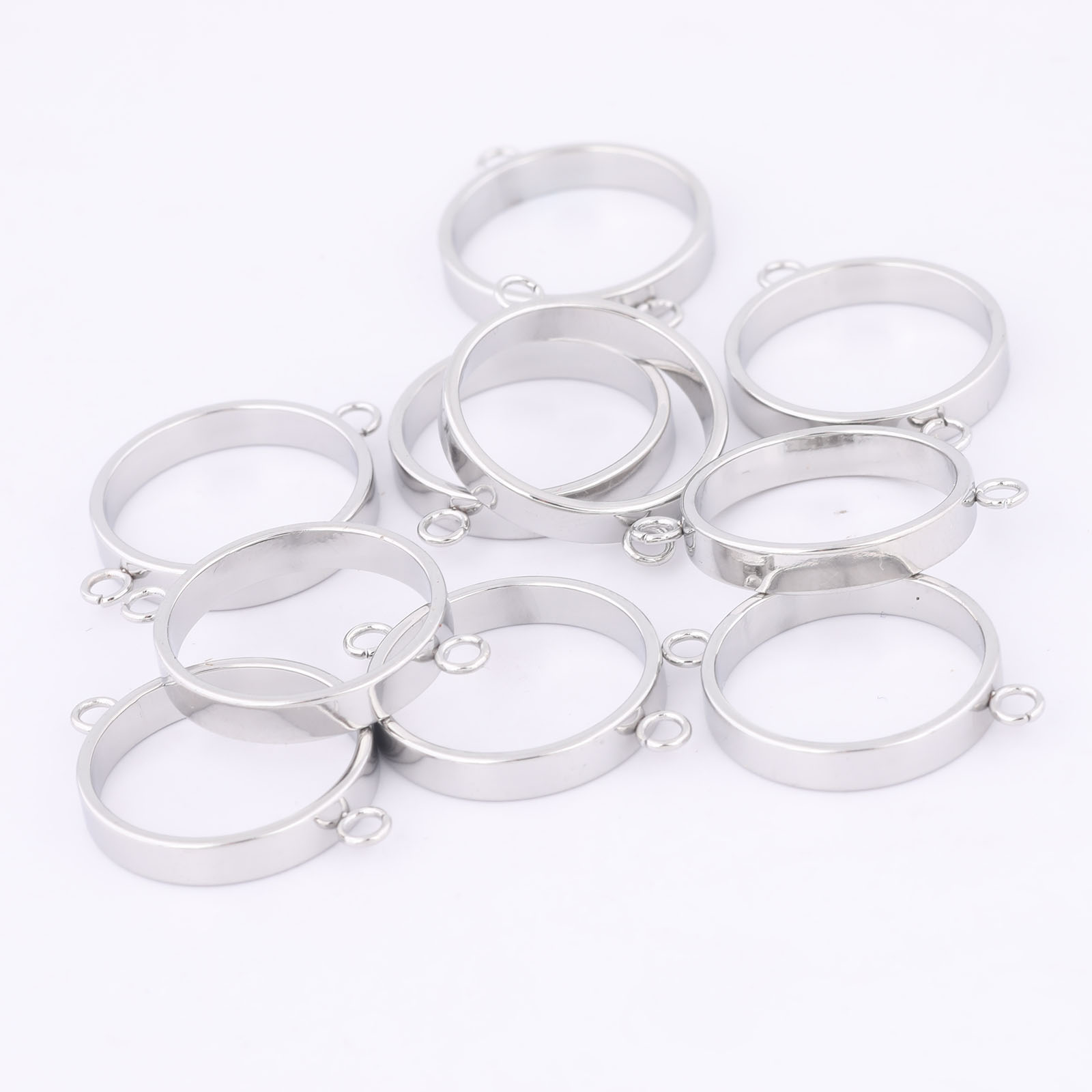 10pcs Stainless Steel 14mm Ope - Resin Art Box ulasan dan harga