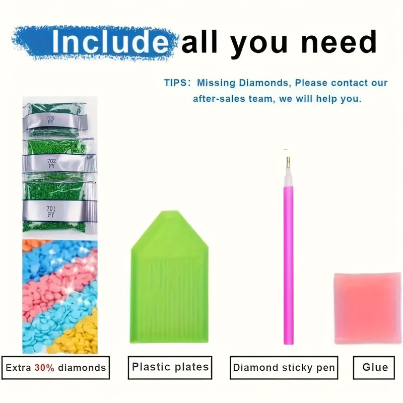 Diamond Painting Kit, Pink Sky - Resin Art Kits ulasan dan harga