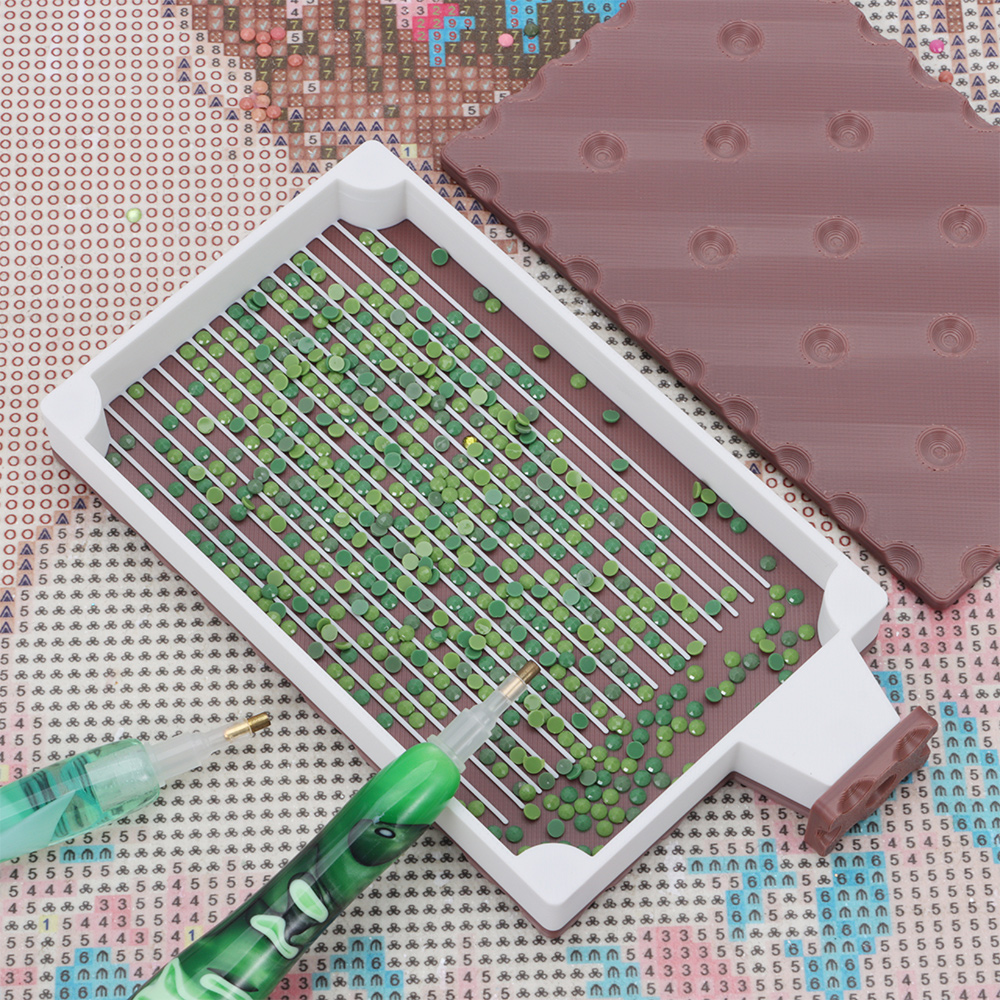 DIY Craft Diamond Painting Tra - Resin Art Tray ulasan dan harga