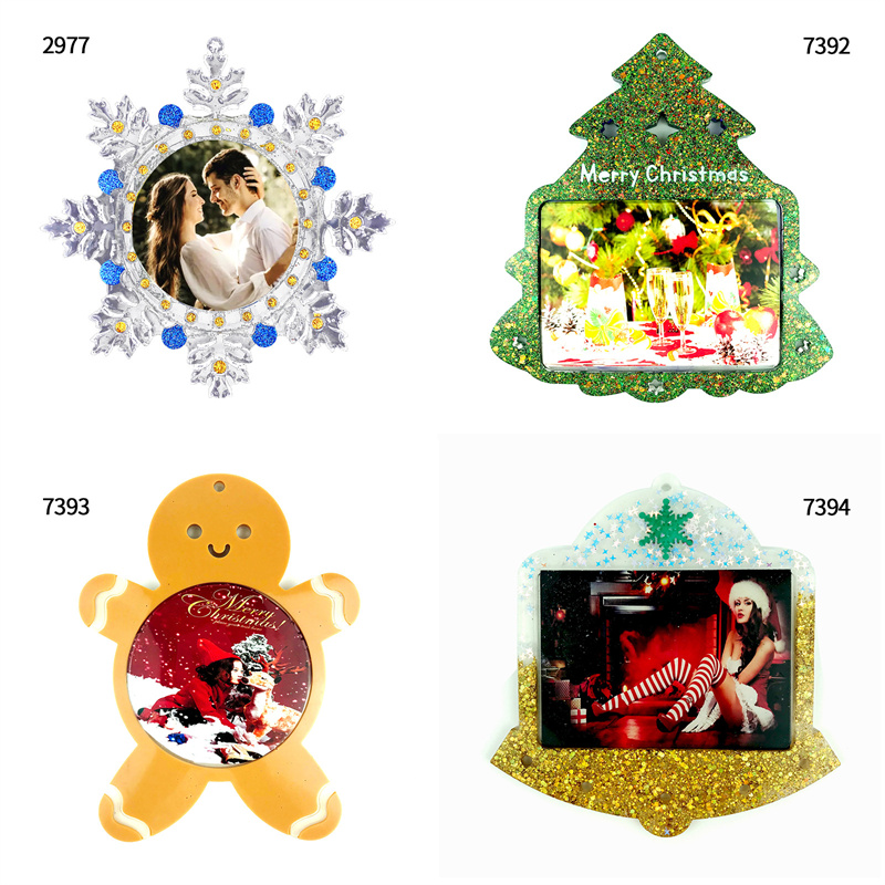 Christmas Photo Picture Frame  - Resin Art Frame ulasan dan harga