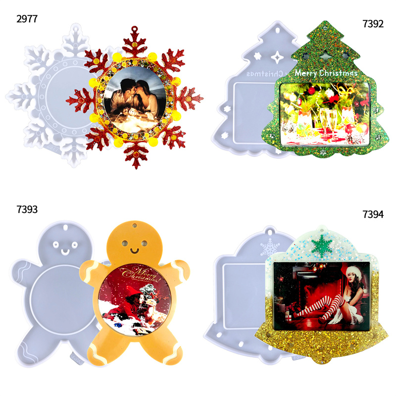 Christmas Photo Picture Frame  - Resin Art Frame ulasan dan harga