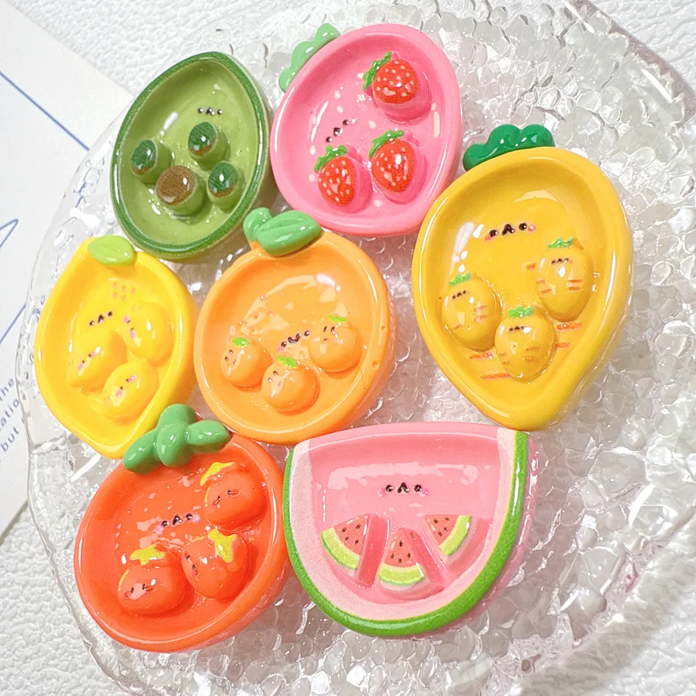 Resin Kawaii Fruit Plates Mini - Resin Art Phone Case ulasan dan harga