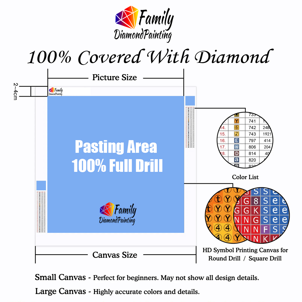 Diamond Painting Family New Fa - Resin Art Kits ulasan dan harga