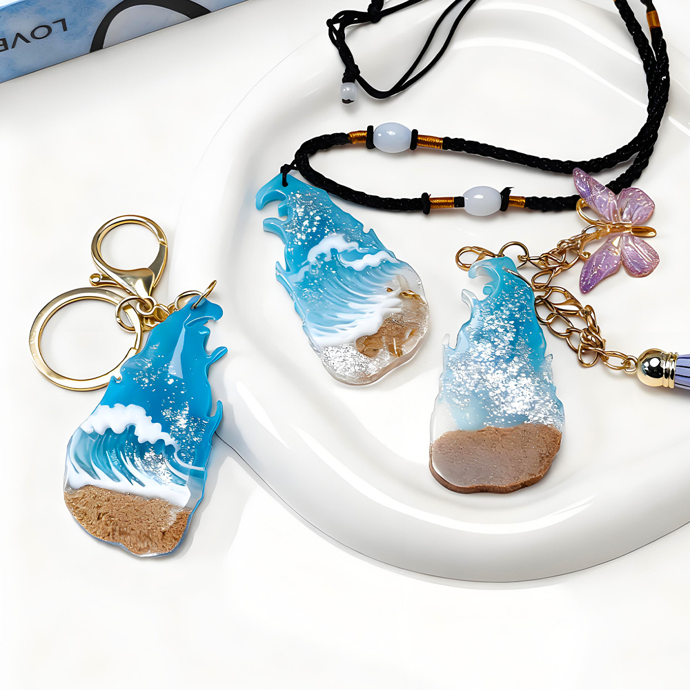Sri Lanka Map Mold Pendant Key - Resin Art A Keychain ulasan dan harga