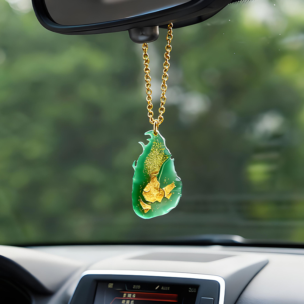 Sri Lanka Map Mold Pendant Key - Resin Art A Keychain ulasan dan harga