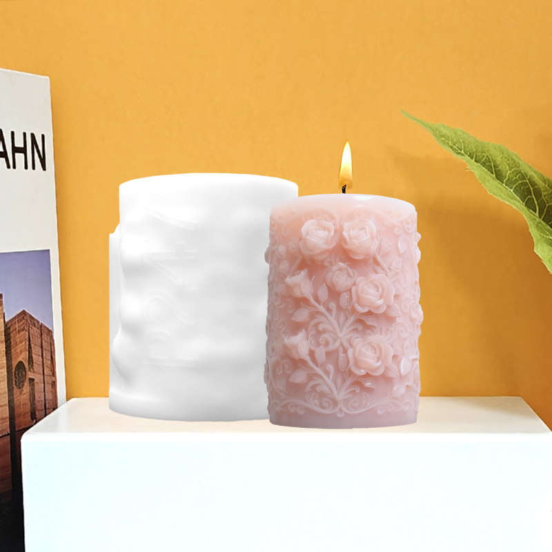 Double Heart Connected White D - Resin Art Rose ulasan dan harga