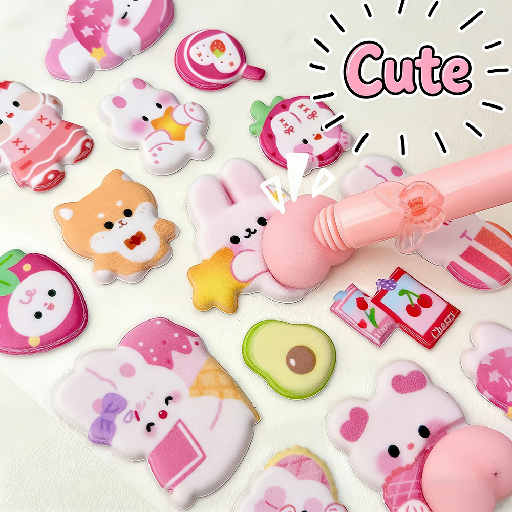 2/4 Pieces 3D Soft Cute Butt 3 - Resin Art Phone Case ulasan dan harga
