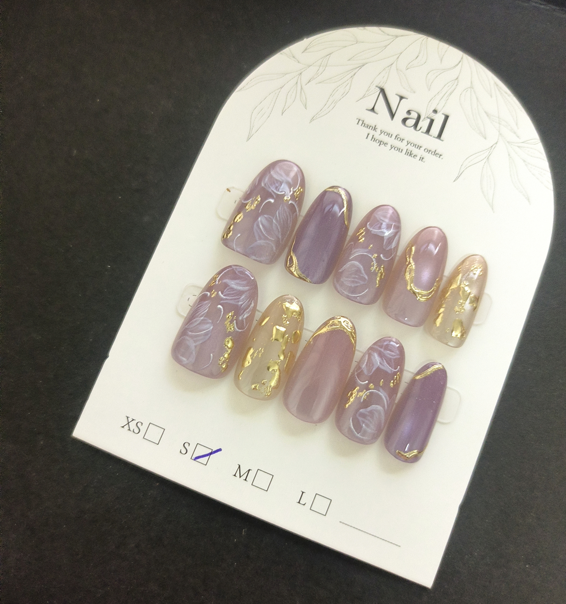 10pcs Handmade Press On Nails  - Resin Art Glitter ulasan dan harga