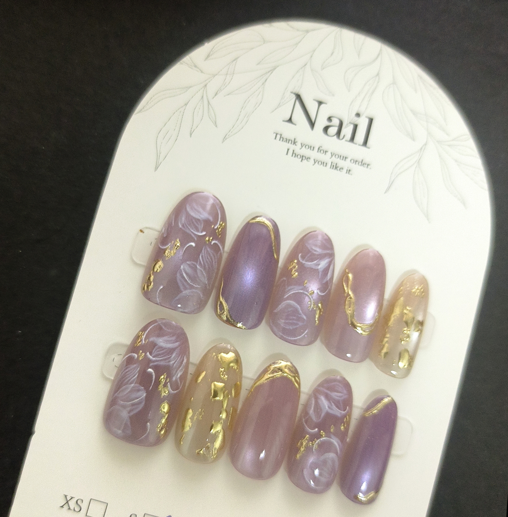 10pcs Handmade Press On Nails  - Resin Art Glitter ulasan dan harga