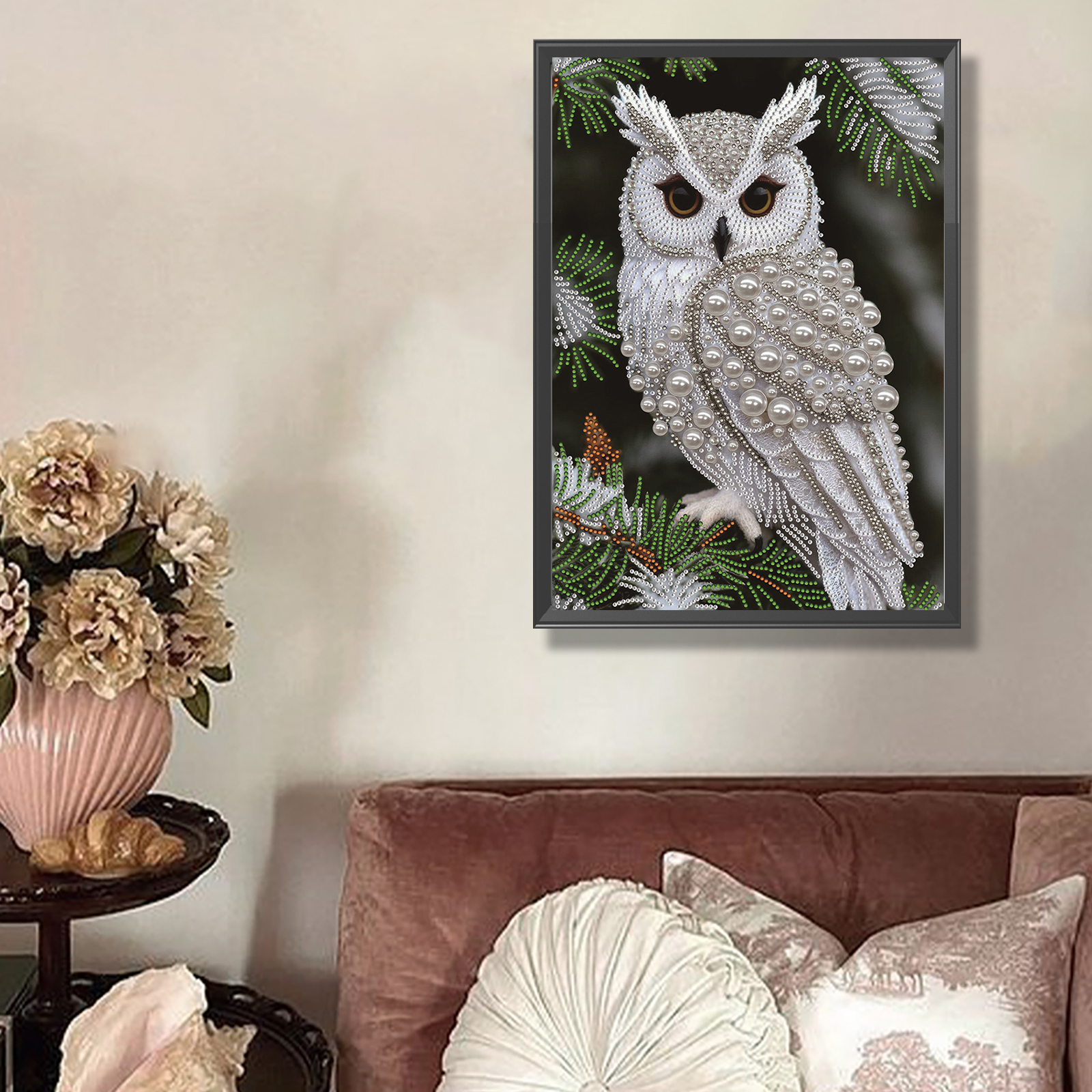 Owl Special Shaped 5D DIY Part - Resin Art Diy ulasan dan harga