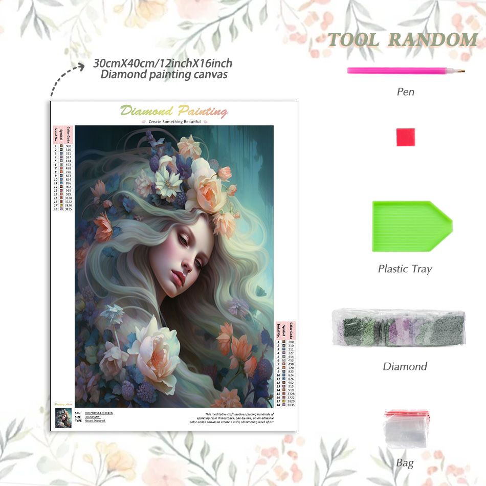 CHENISTORY Character Diamond P - Resin Art Ideas With Pictures ulasan dan harga