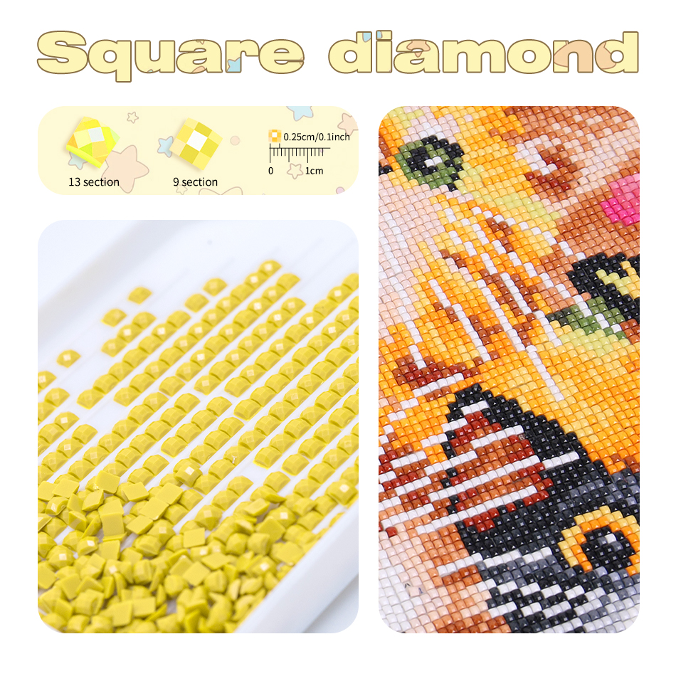 CHENISTORY Character Diamond P - Resin Art Ideas With Pictures ulasan dan harga