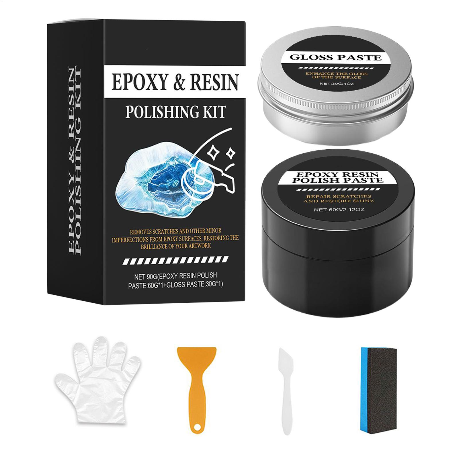 Epoxy resin high gloss polishi - Resin Art Kits ulasan dan harga
