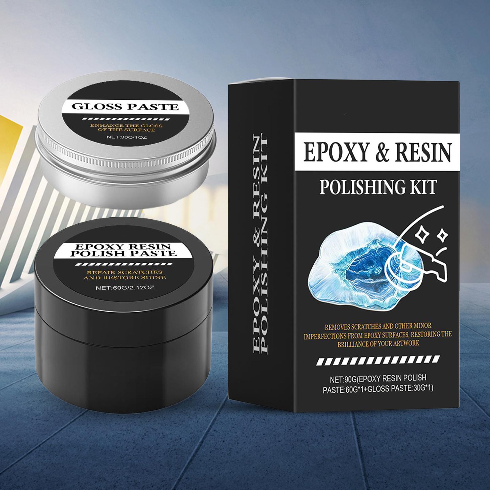 Epoxy resin high gloss polishi - Resin Art Kits ulasan dan harga