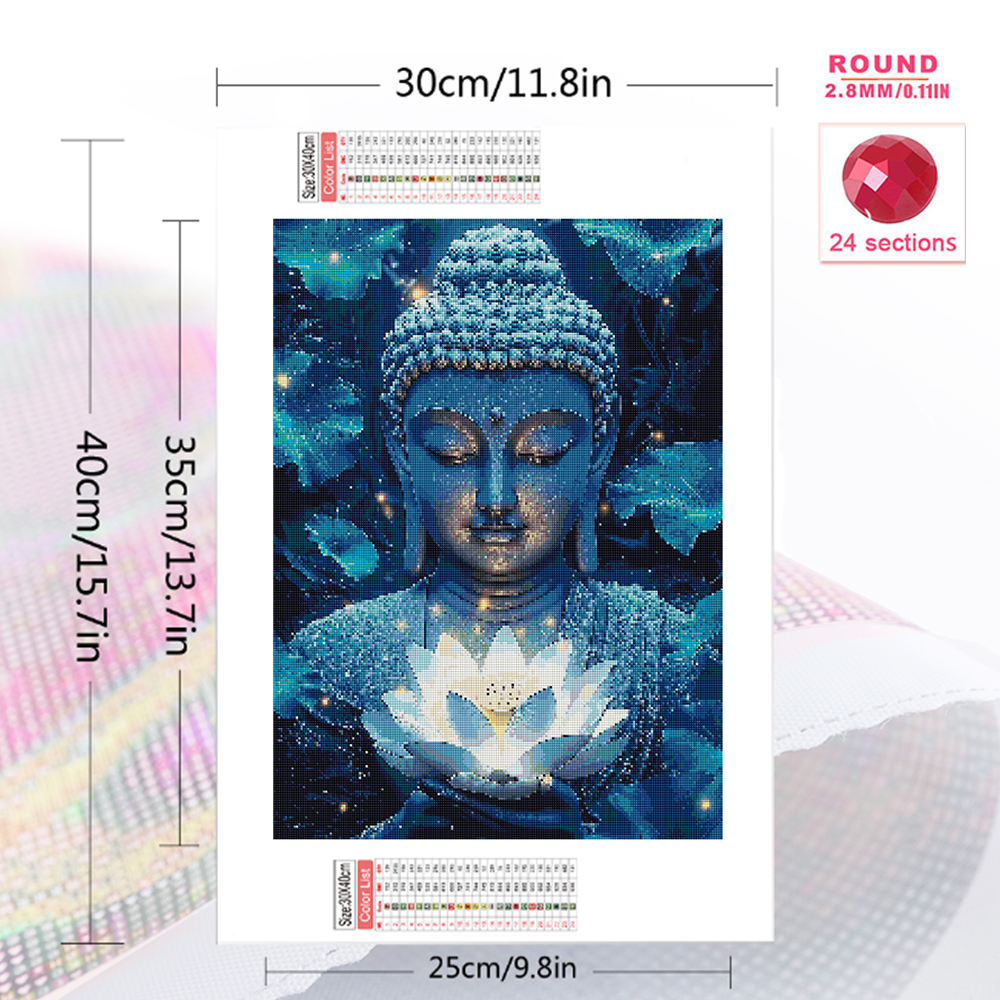 1PC frameless   Diamond Mosaic - Resin Art Wall ulasan dan harga